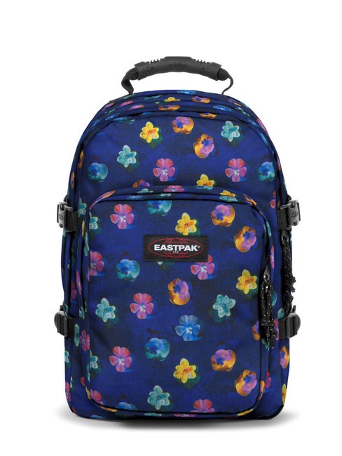 EASTPAK PROVIDER Plecak na laptopa 15" kwiat rozmycie granatowy - Plecaki szkolne i rekreacyjne