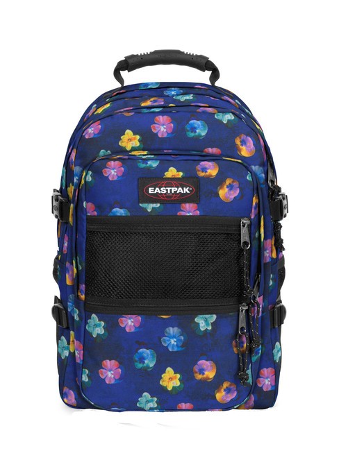 EASTPAK SUPLYER Plecak na laptopa 15,6" kwiat rozmycie granatowy - Plecaki szkolne i rekreacyjne