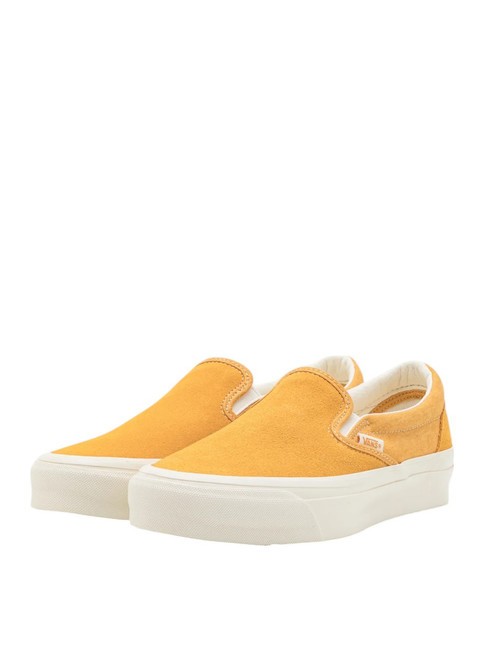 VANS MTE SLIP-ON REISSUE 98 Trampki ze skóry i płótna złoto - Buty uniseks