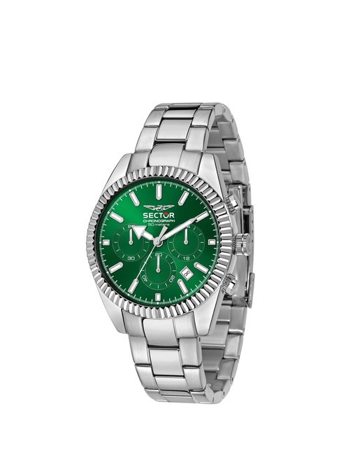SECTOR 240  Zegarek z chronografem zielony - Zegary