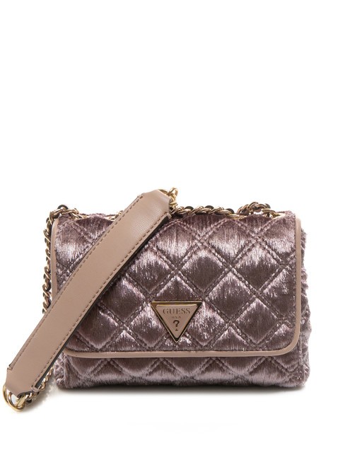 GUESS GIULLY  Mała torebka na ramię / torba crossbody fiołkoworóżowy - Torby damskie