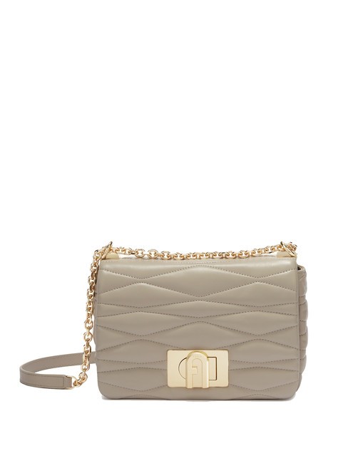 FURLA 1927 Skórzana torba konwertowalna wanilia - Torby damskie