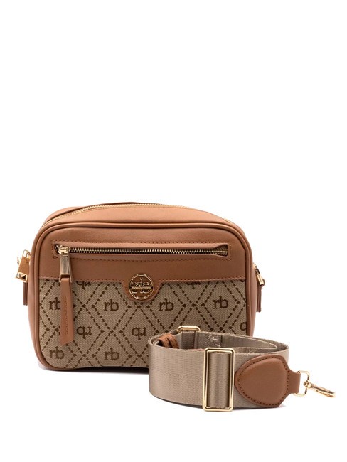 ROCCOBAROCCO FRIDA Torba na aparat fotograficzny Jacquard naturalny - Torby damskie