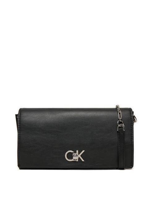 CALVIN KLEIN CK CONV CHAIN Torba na ramię Czarny PVH - Torby damskie