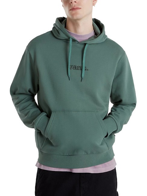 VANS ESSENTIAL RELAXED Bluza z kapturem ciemny las - Koszulki męskie