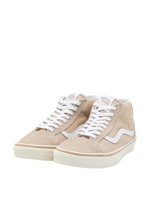 VANS MID SKOOL 37 Trampki z wysoką cholewką ze skóry zamszowej opalenizna/brązowy - Buty uniseks