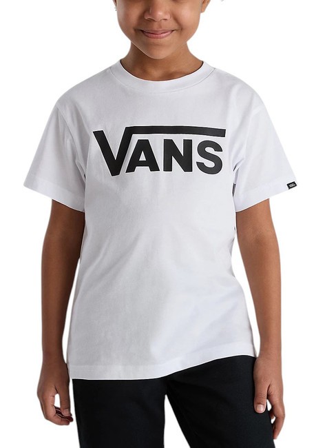 VANS VANS CLASSIC Koszulka bawełniana biały/czarny - Koszulka dziecięca