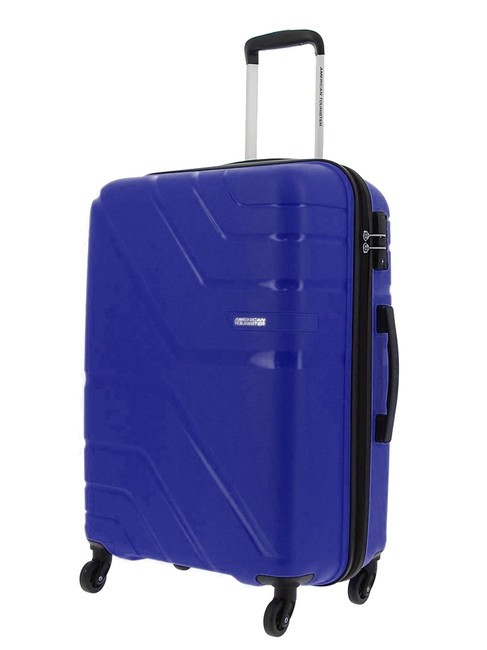 AMERICAN TOURISTER UPLAND Wózek średniej wielkości GRANATOWY - Wózki twarde