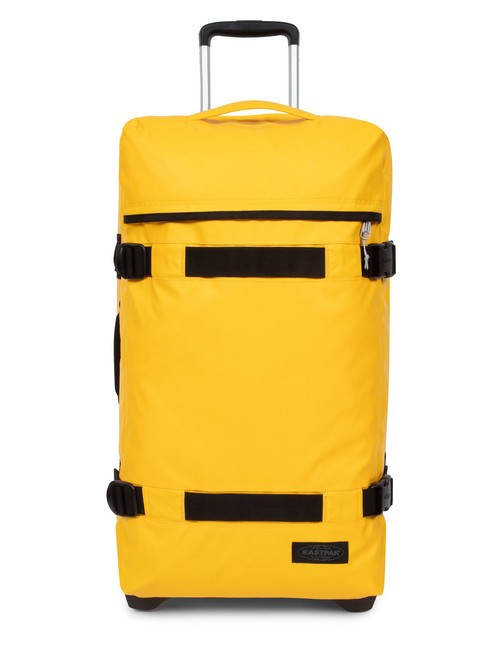 EASTPAK TRANSIT'R L WP Duży wózek, wodoodporny żółtko plandekowe - Wózki półsztywne