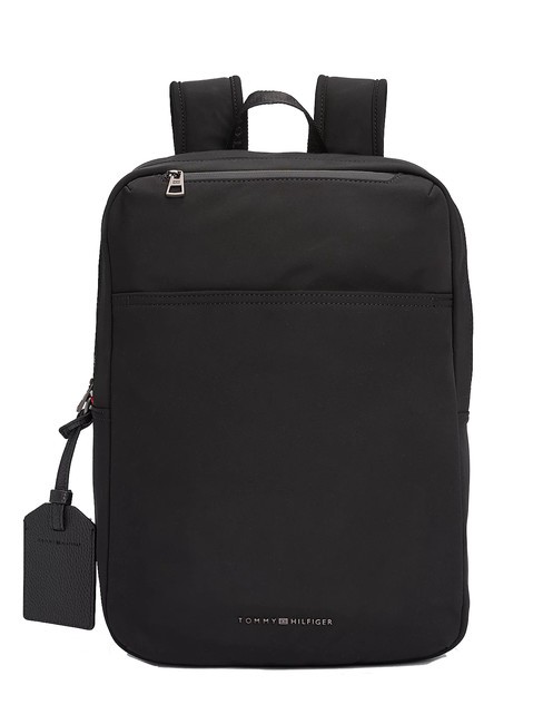 TOMMY HILFIGER TH NYLON Plecak na laptopa czarny - Plecaki na laptopa do pracy