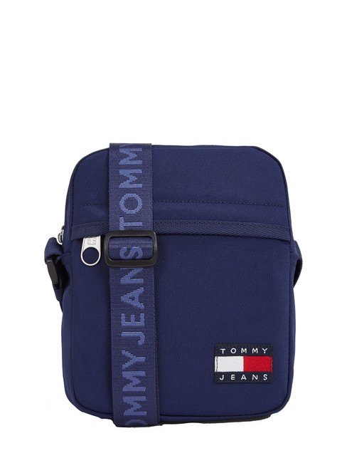 TOMMY HILFIGER TOMMY JEANS ESSENTIAL DAILY  Torba z poliestru poddanego recyklingowi marynarka wojenna Yale - Torby na ramię męskie