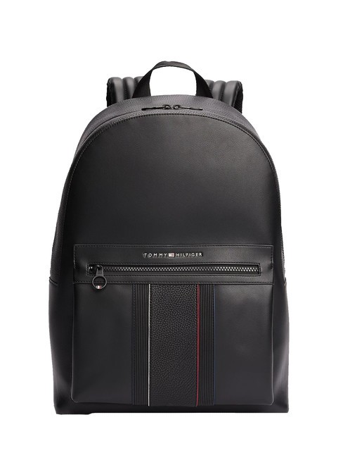 TOMMY HILFIGER TH FOUNDATION Plecak na laptopa czarny - Plecaki na laptopa do pracy