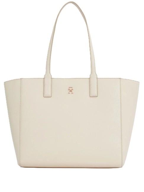 TOMMY HILFIGER TH SOFT LOGO Torba na zakupy cukrowiec - Torby damskie