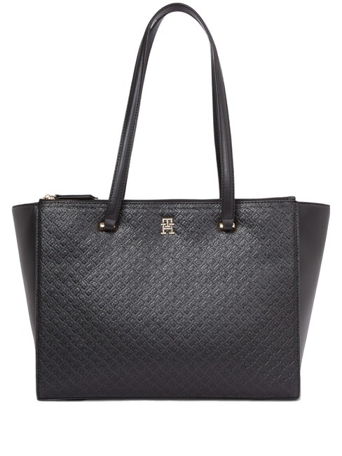 TOMMY HILFIGER TH ETERNITY Torba na zakupy kosmiczny niebieski - Torby damskie