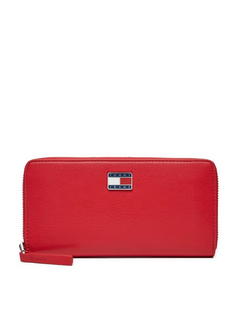 TOMMY HILFIGER TOMMY JEANS PILLOW Portfel zapinany na suwak rozgrzany do czerwoności - Portfele damskie