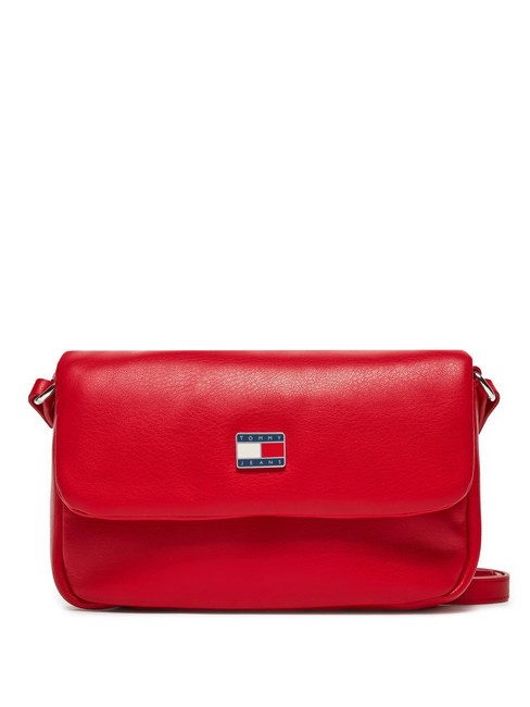 TOMMY HILFIGER TOMMY JEANS PILLOW Mała torba na ramię rozgrzany do czerwoności - Torby damskie