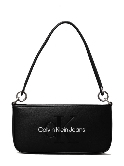 CALVIN KLEIN CK JEANS SCULPTED POUCH Torba na ramię czarny/neutralny - Torby damskie