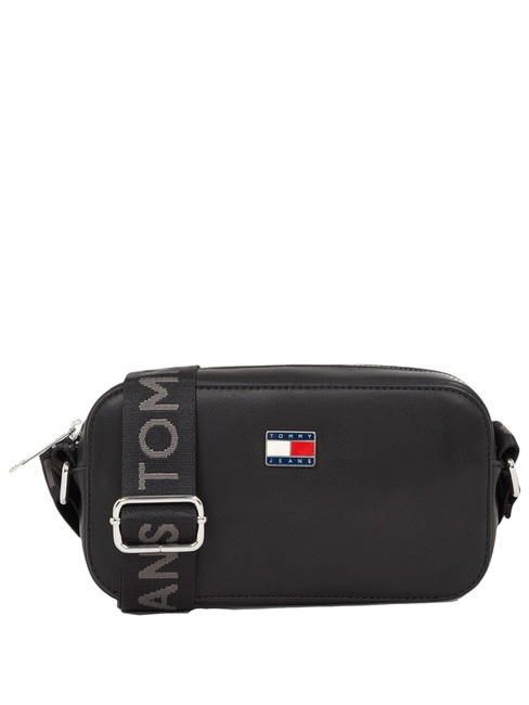 TOMMY HILFIGER TOMMY JEANS DAILY ELEVATED Miniaturowa torba na aparat na ramię czarny - Torby damskie