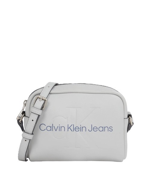 CALVIN KLEIN SCULPTED Camera Bag Mała torba na ramię miraż szary - Torby damskie