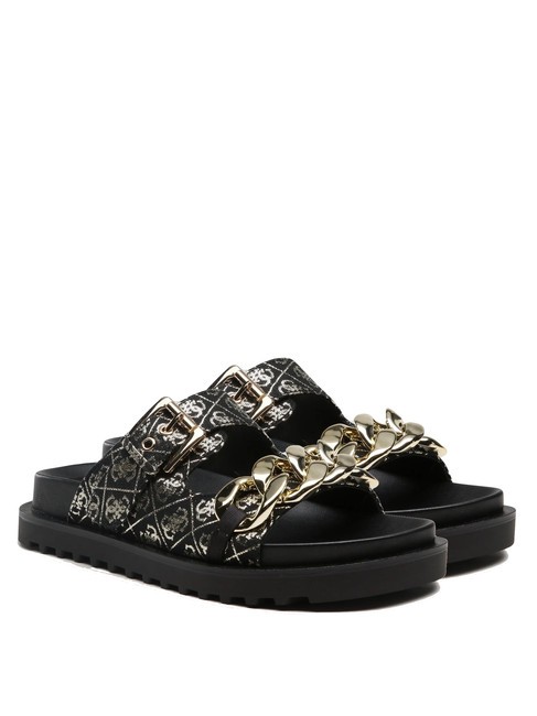 GUESS FATEMA  Sandały z klejnotami ble/ble - Buty damskie