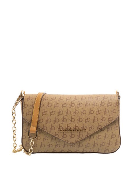 ROCCOBAROCCO MONOGRAM Chain Torba na ramię z paskiem na ramię naturalny - Torby damskie