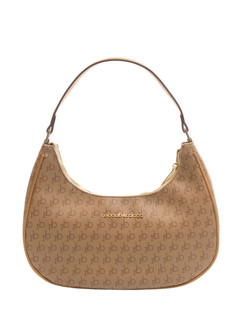 ROCCOBAROCCO MONOGRAM Torba na ramię naturalny - Torby damskie