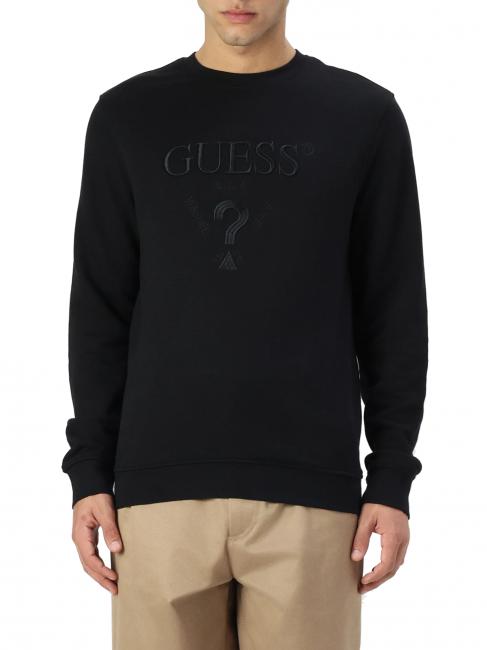 GUESS BEAU Bluza z okrągłym dekoltem odrzutowiec - Bluzy męskie