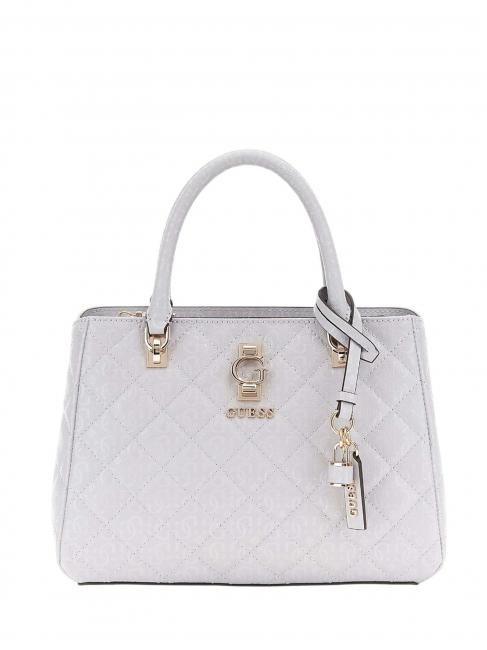 GUESS BESSEY LUXURY Torebka z paskiem na ramię lawendowy szary - Torby damskie