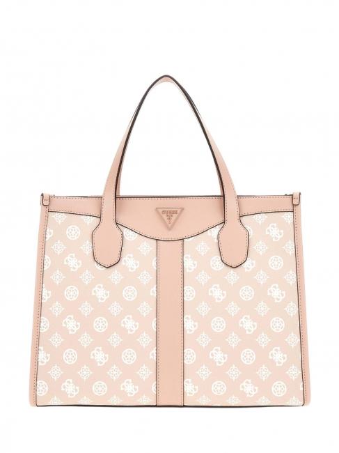 GUESS SILVANA 2 Torba na ramię logo piasku - Torby damskie