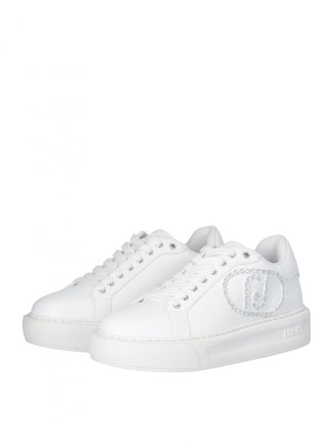 LIUJO KYLIE 32 Trampki z logo w formie klejnotu biały - Buty damskie