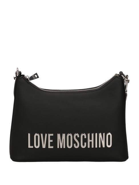 LOVE MOSCHINO BOLD LOVE Torba na ramię Czarny/Czarny - Torby damskie