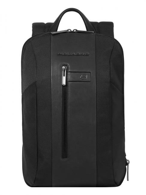 PIQUADRO BRIEF 2 Plecak na laptopa 15,6" Czarny - Plecaki na laptopa do pracy