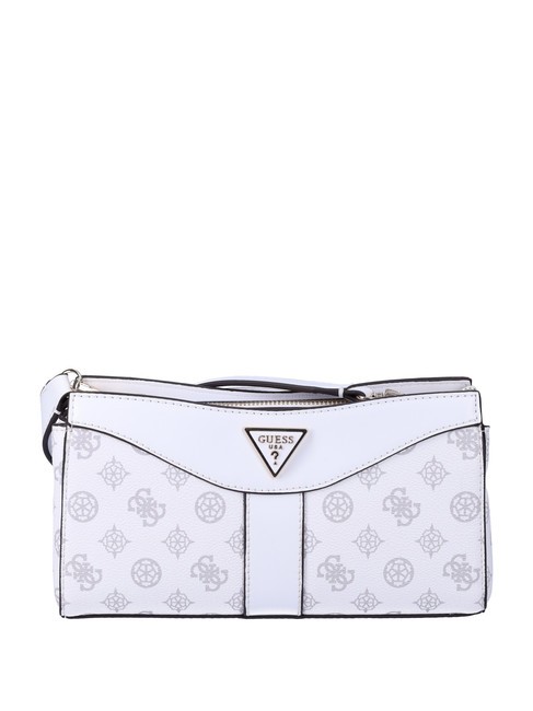 GUESS DORYS Torba na ramię białe logo - Torby damskie
