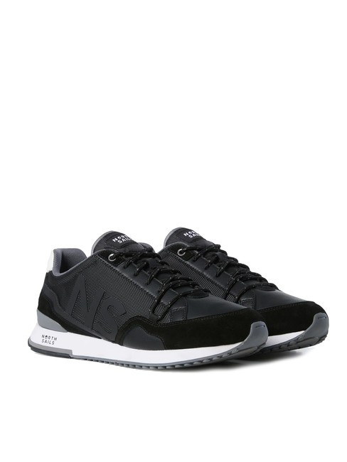 NORTH SAILS HITCH LOGO Adidasy czarny004 - Buty męskie