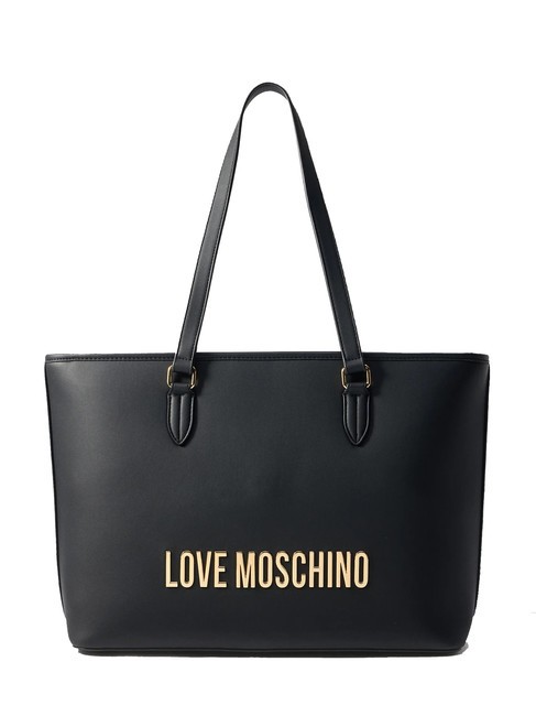 LOVE MOSCHINO BOLD LOVE Torba na zakupy na ramię Czarny - Torby damskie