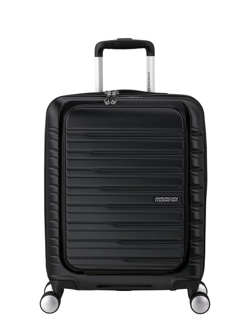 AMERICAN TOURISTER FLASHLINE Wózek kabinowy z kieszenią na laptopa 15,6" cień czarny - Bagaż podręczny