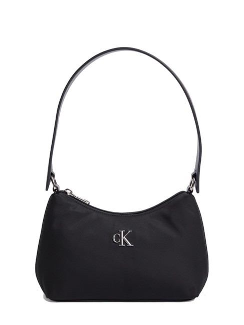 CALVIN KLEIN SLEEK NYLON Torba na ramię Czarny PVH - Torby damskie