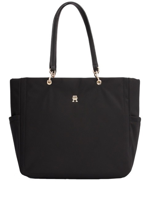 TOMMY HILFIGER TH SPRING Torba na zakupy czarny - Torby damskie