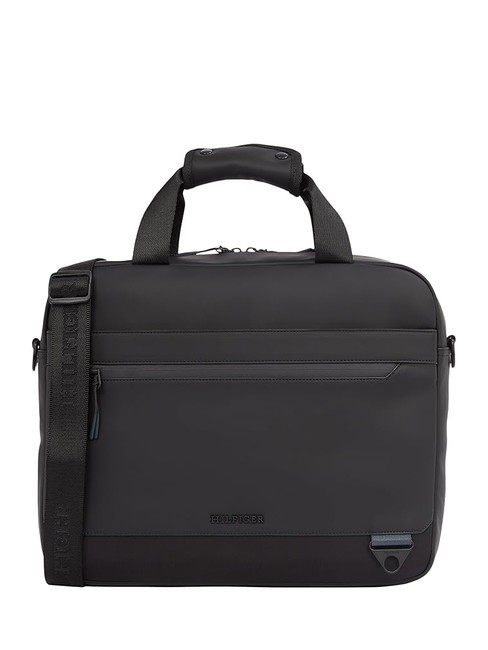 TOMMY HILFIGER TH SEASONAL 13" Torba na laptopa czarny - Teczki robocze