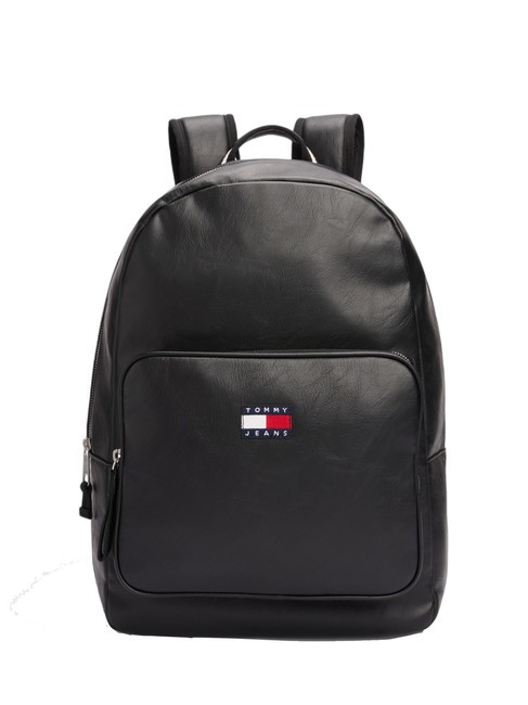 TOMMY HILFIGER TOMMY JEANS CITY COLLEGE Plecak na laptopa 14" czarny - Plecaki na laptopa do pracy