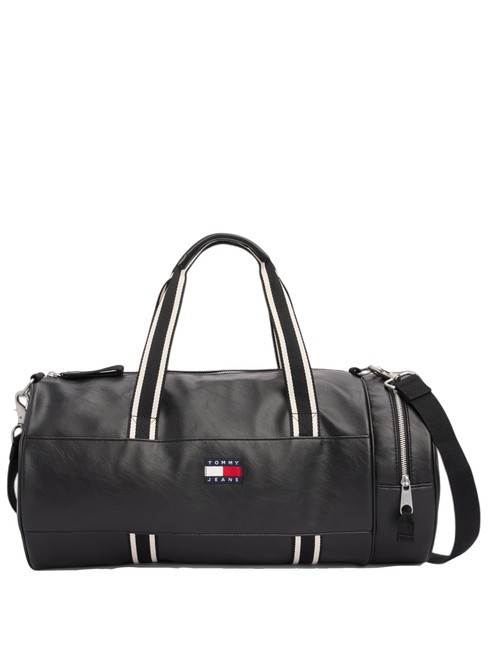 TOMMY HILFIGER TOMMY JEANS CITY COLLEGE Torba podróżna z paskiem na ramię czarny - Mnóstwo
