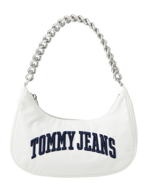 TOMMY HILFIGER TOMMY JEANS ICONIC Torba na ramię pikowany ecru - Torby damskie