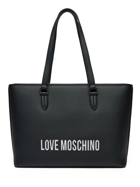 LOVE MOSCHINO BOLD LOVE Torba na zakupy na ramię Czarny/Czarny - Torby damskie