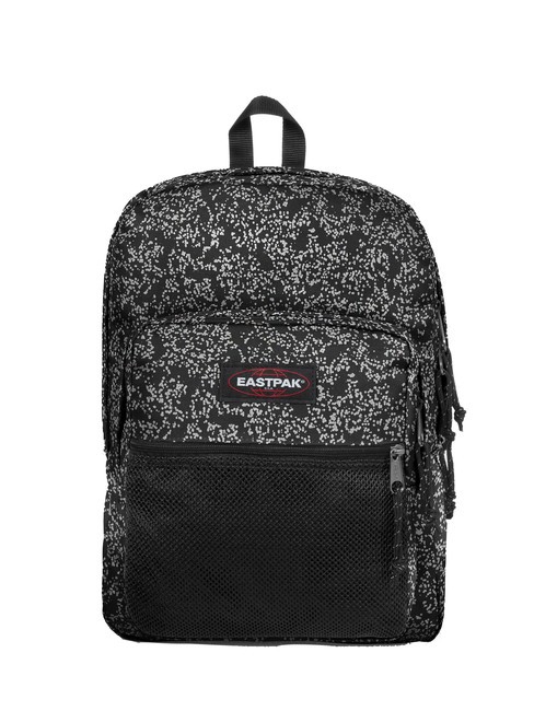 EASTPAK PINNACLE Plecak czarny błyszczący - Plecaki szkolne i rekreacyjne