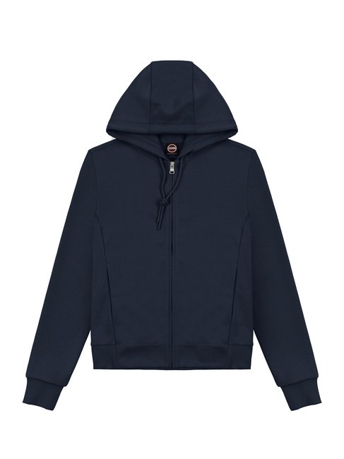 COLMAR NEW TOPIC Bluza z kapturem zapinana na suwak granatowy - Bluzy damskie