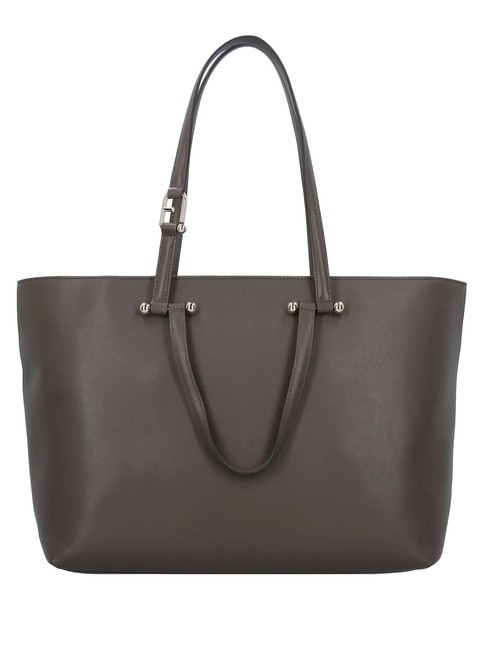 FURLA DUETTO  Zakupy do ręki/ramienia mahoń+brąz int. - Torby damskie