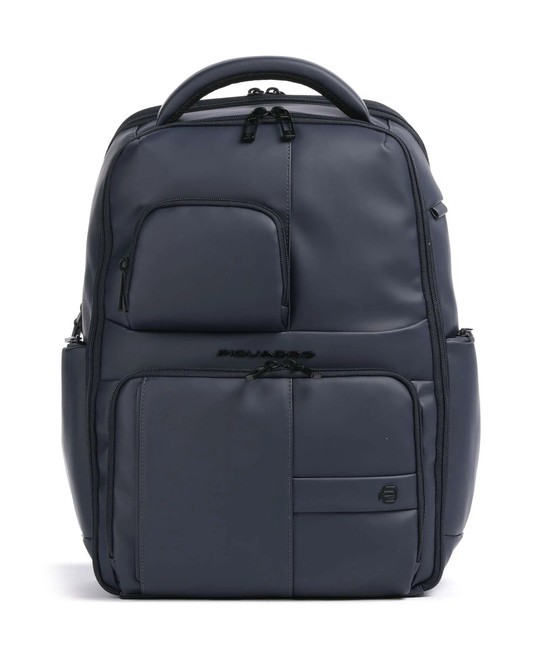 PIQUADRO WOLLEM Plecak na laptopa 14"/iPada 12,9" niebieski - Plecaki na laptopa do pracy