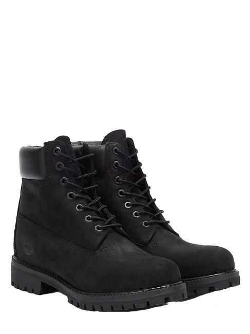 TIMBERLAND 6 INCH PREMIUM Skórzane botki CZARNY - Buty męskie