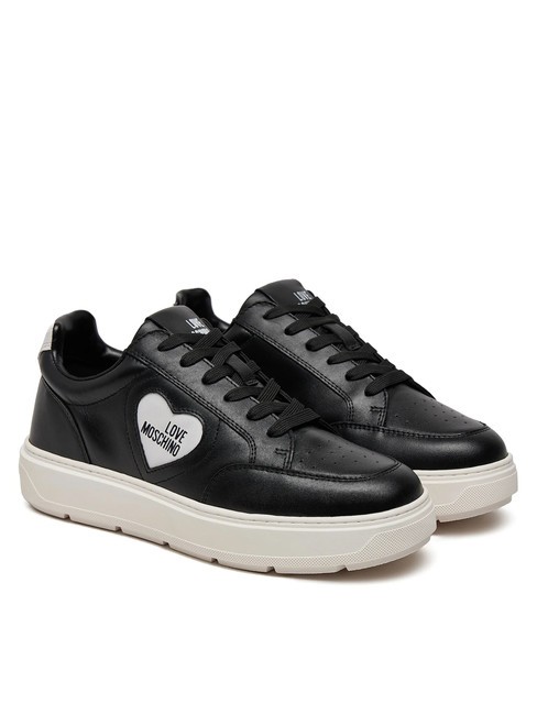 LOVE MOSCHINO BOLD 40 Skórzane trampki nie/wyłączone - Buty damskie