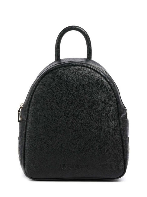 LOVE MOSCHINO SMOOTH  Plecak Czarny - Torby damskie